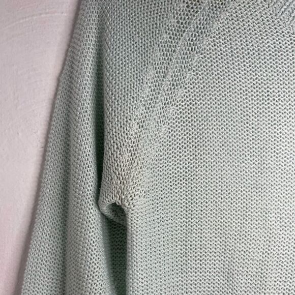 ZARA Knit Mint Green Open Back Sweater - Picture 2 of 5